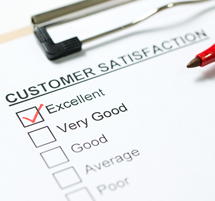 Customer satisfaction survey