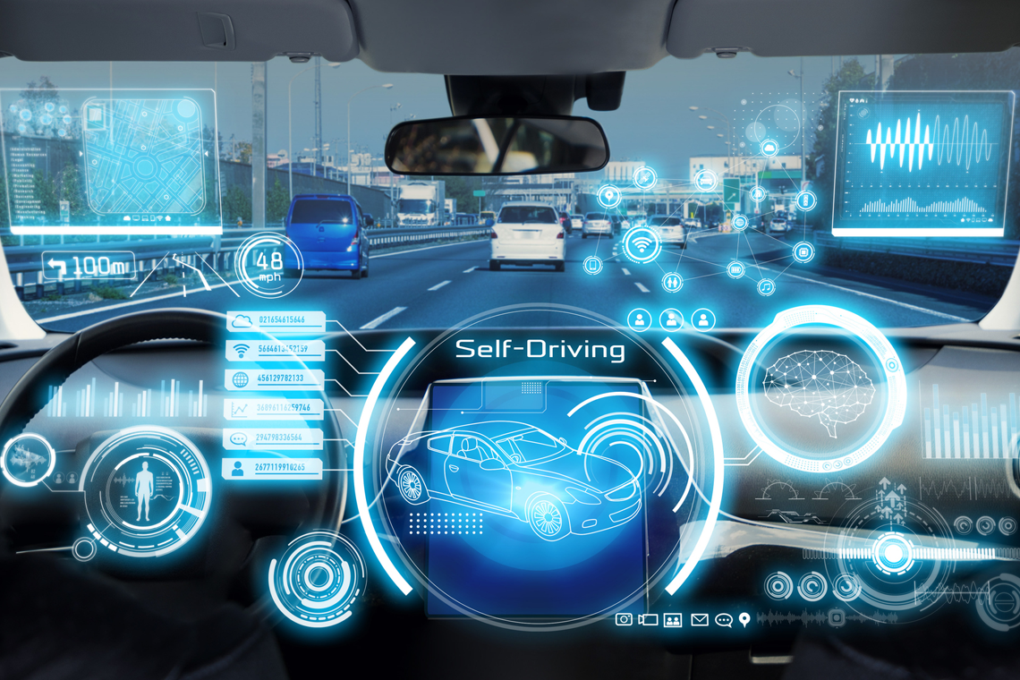 Autonomous vehicle human-machine interface and dashboard